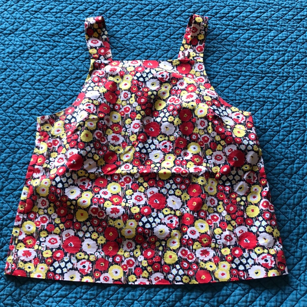 Kate Spade Saturday Apron Floral Top